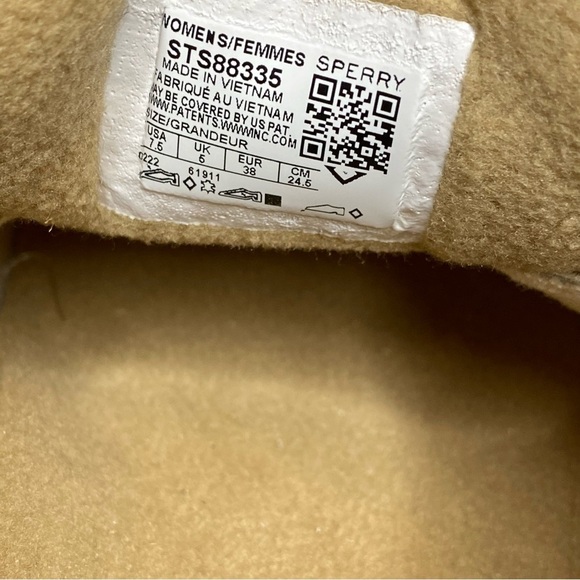 New! Sperry Salt Water One Eye Neutral Duck Shoe Bootie 7 1/2 - Picture 11 of 14